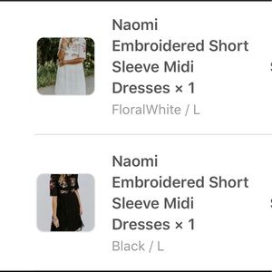 Mexican embroidered white dress